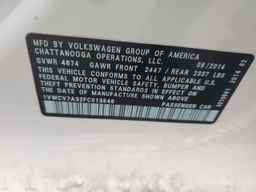 2015 VOLKSWAGEN Passat