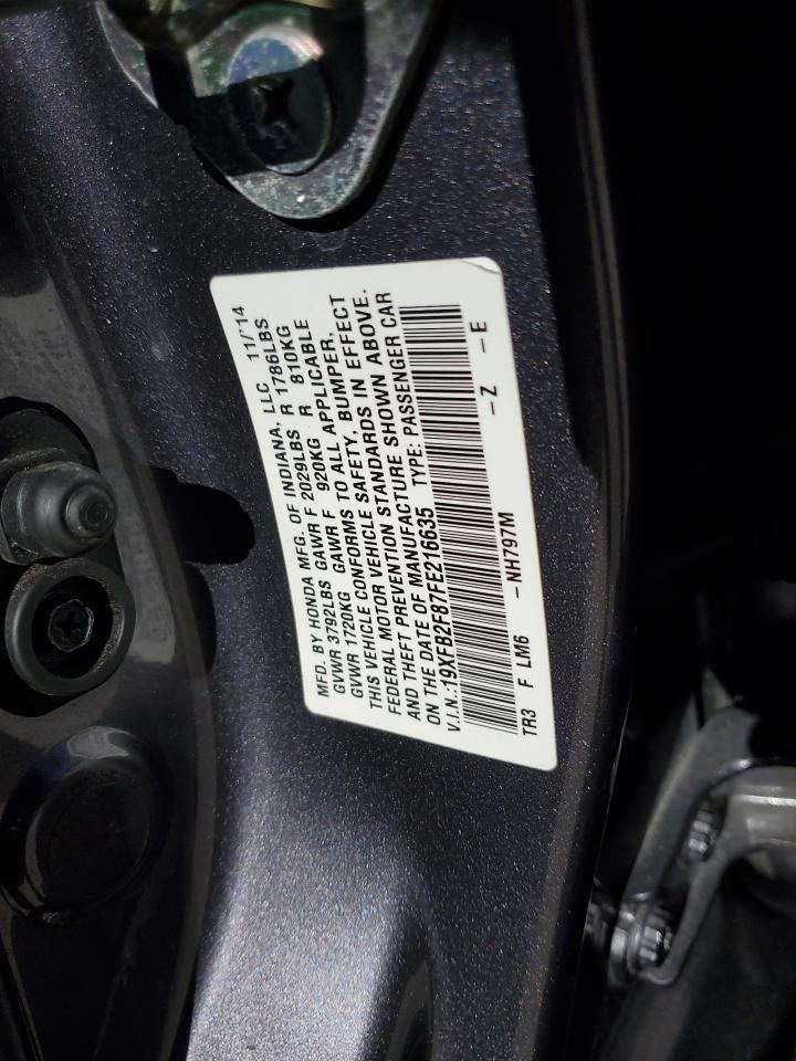 2015 HONDA CIVIC