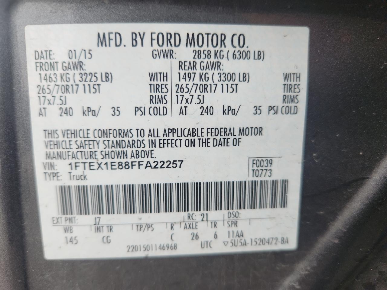 2015 FORD F-150