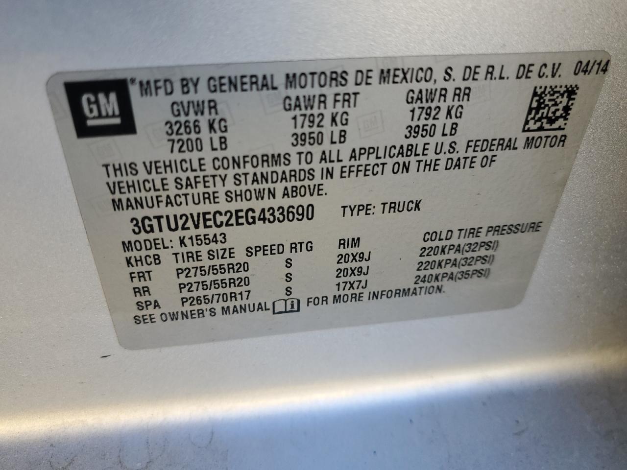 2014 GMC Sierra
