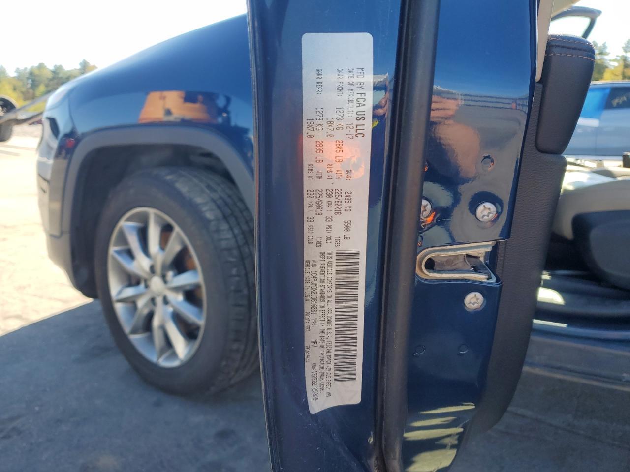 2018 JEEP CHEROKEE