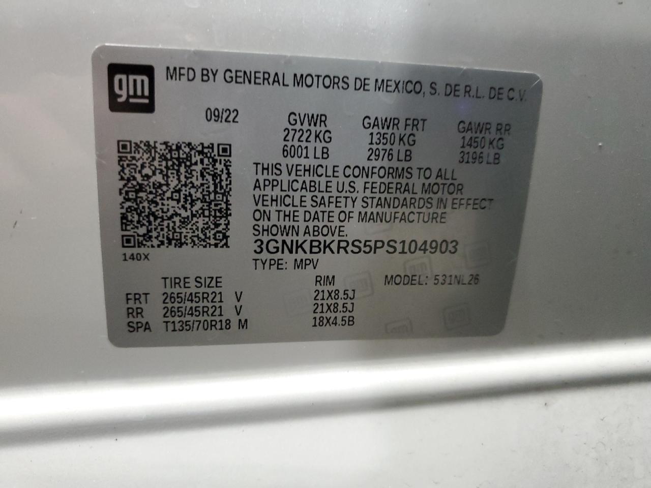 2023 CHEVROLET BLAZER