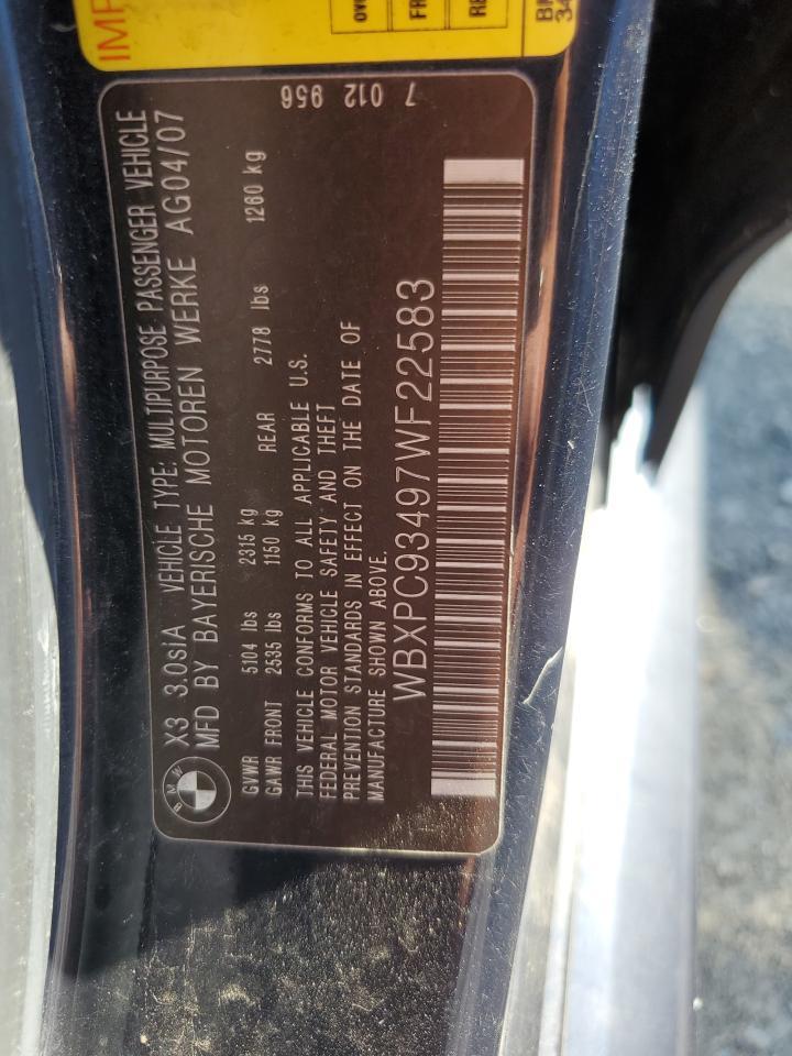 2007 BMW X3