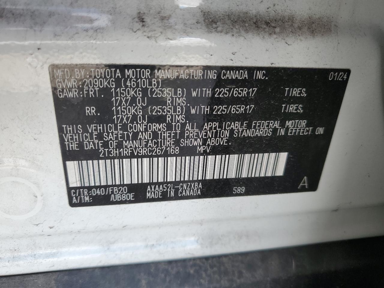 2024 TOYOTA RAV4