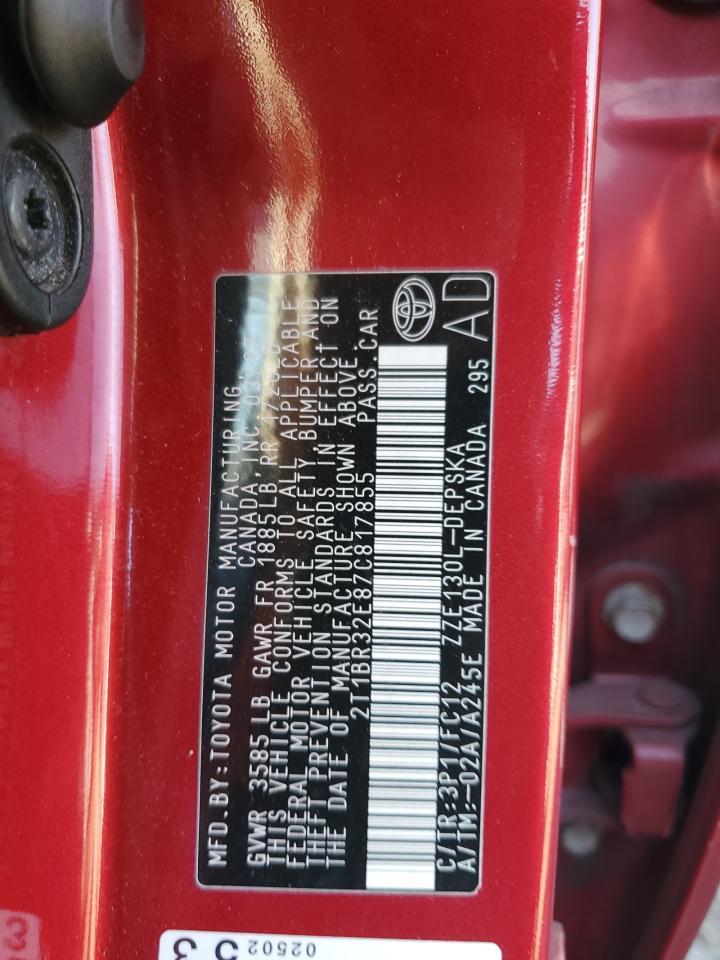 2007 TOYOTA COROLLA