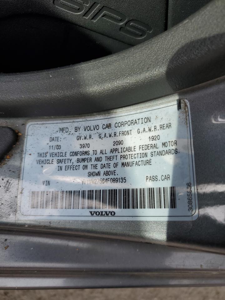 2004 VOLVO V40