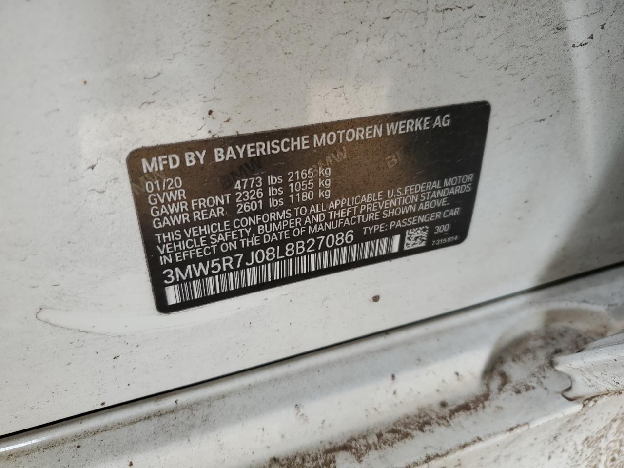 2020 BMW 3 SERIES