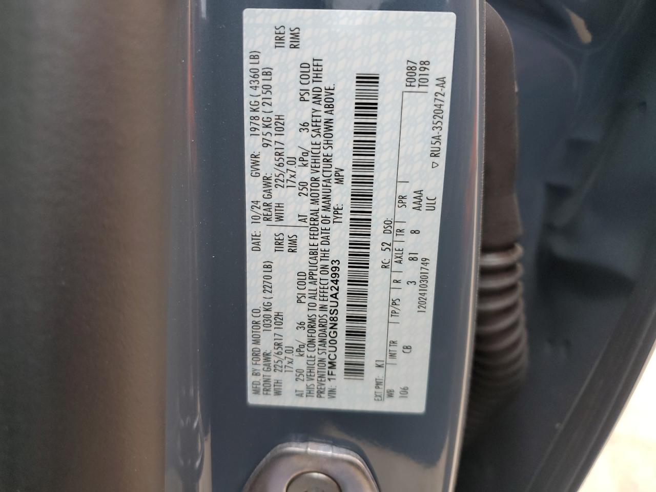 2025 FORD ESCAPE