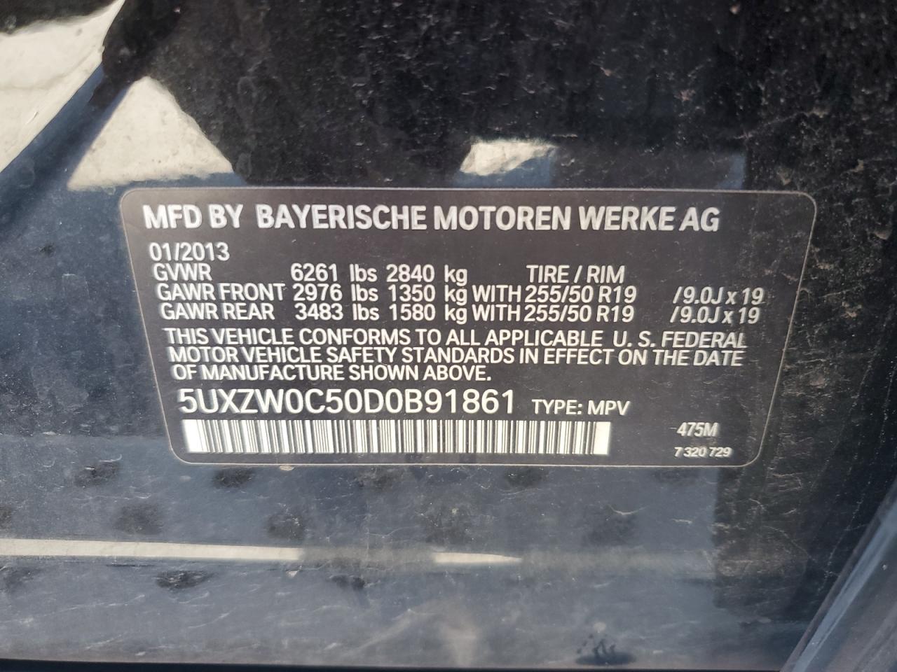 2013 BMW X5