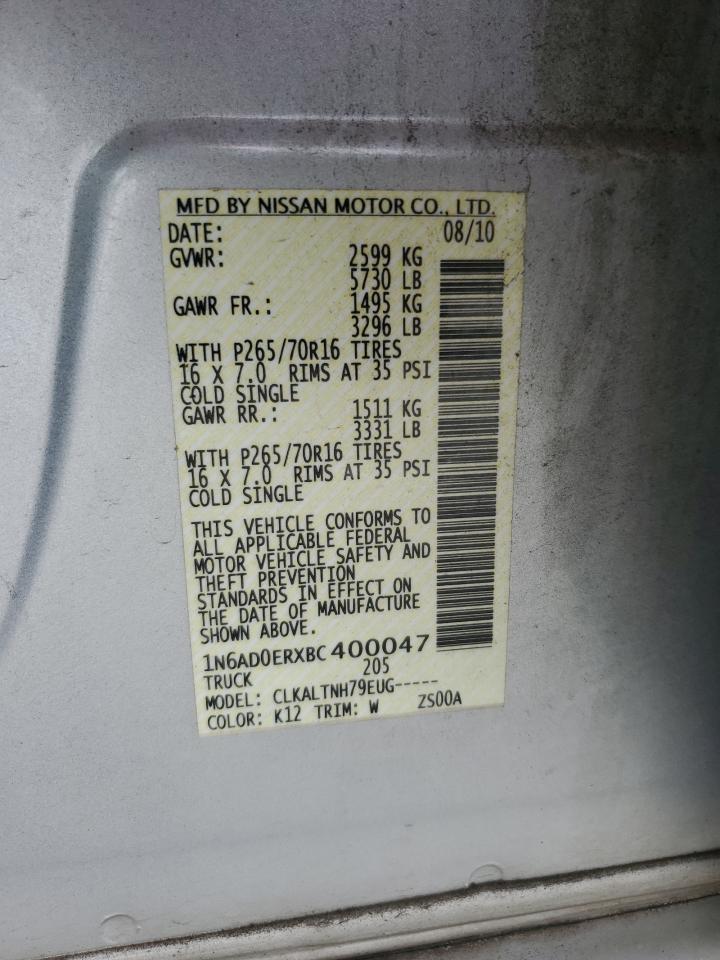 2011 NISSAN Frontier