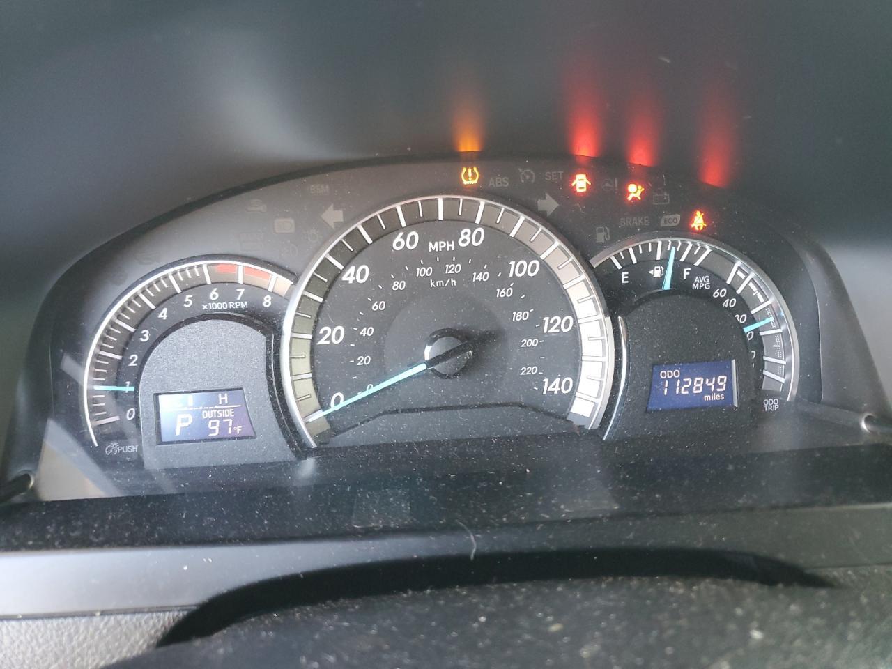 2014 TOYOTA CAMRY