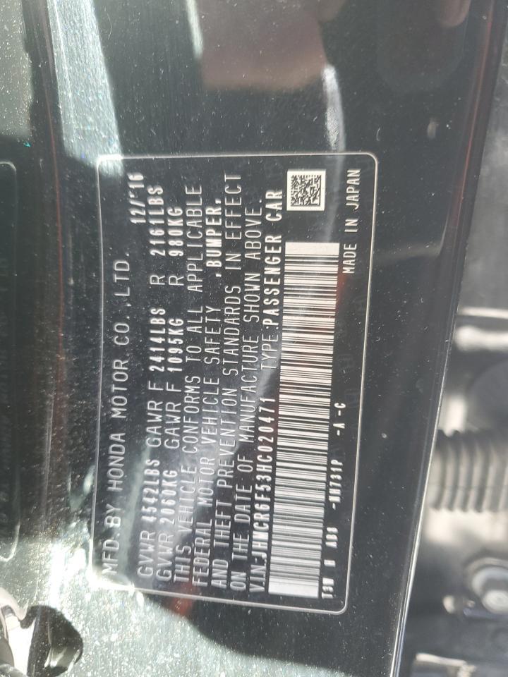 2017 HONDA ACCORD
