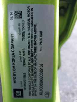 2014 CHEVROLET Spark