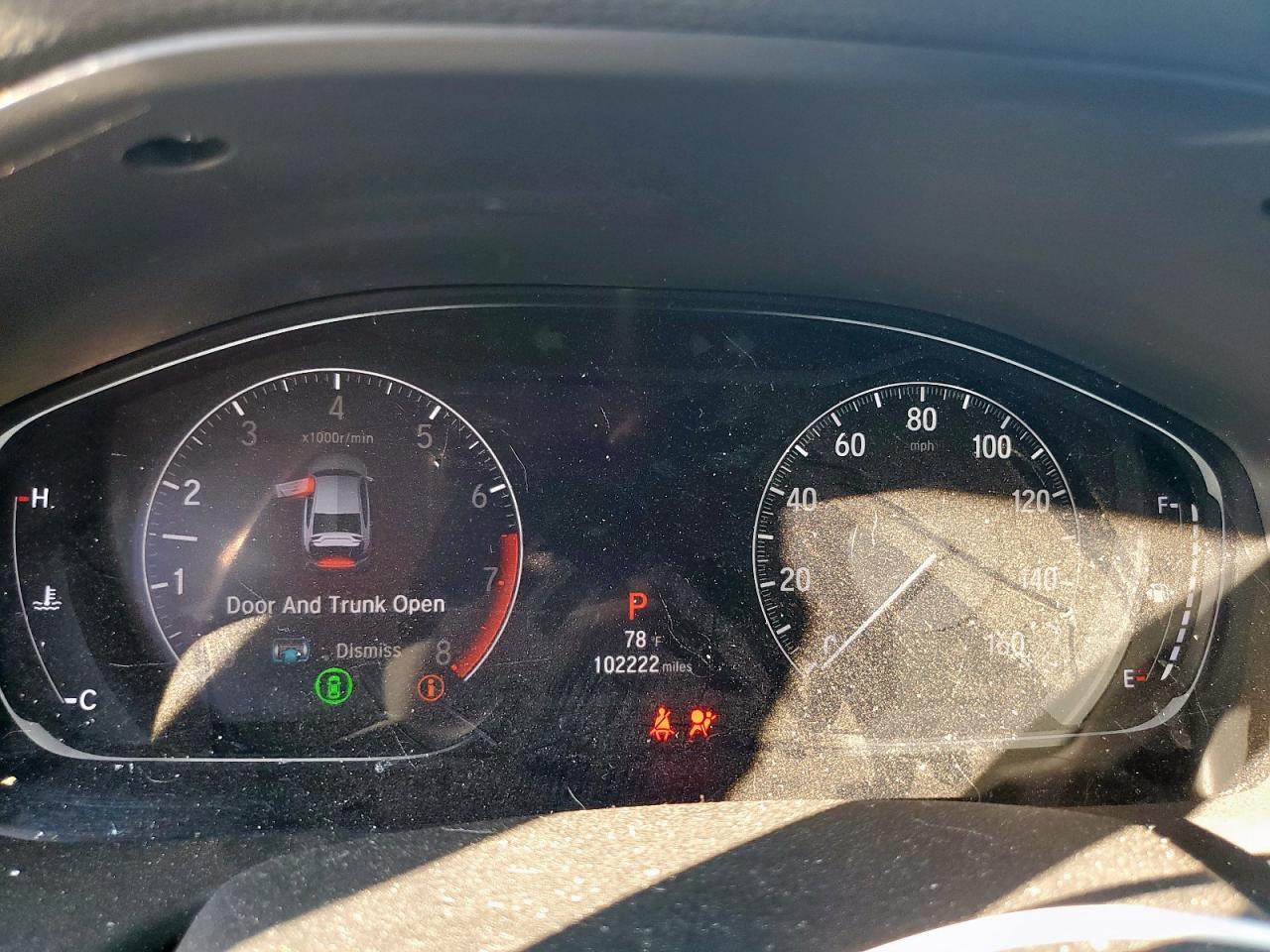 2018 HONDA ACCORD