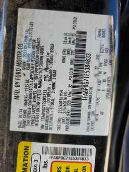 2014 FORD FUSION