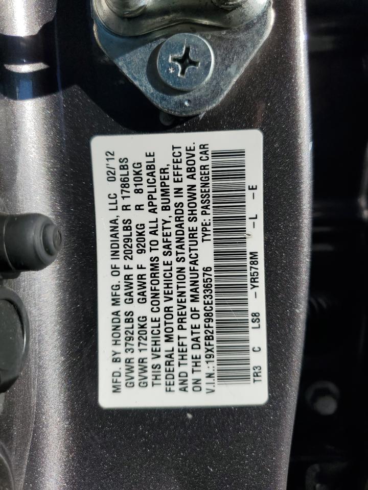 2012 HONDA CIVIC