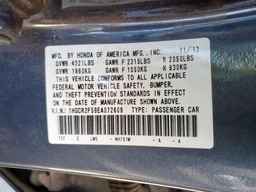 2014 HONDA ACCORD