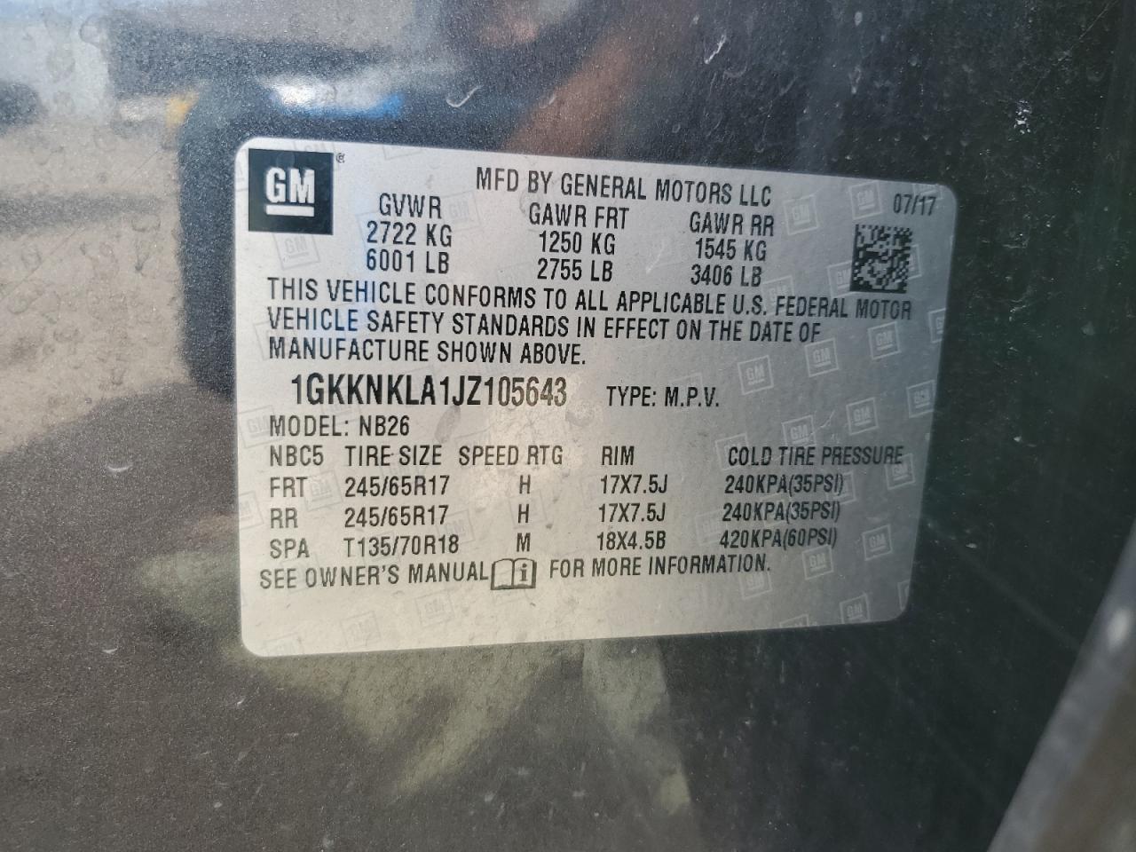 2018 GMC ACADIA