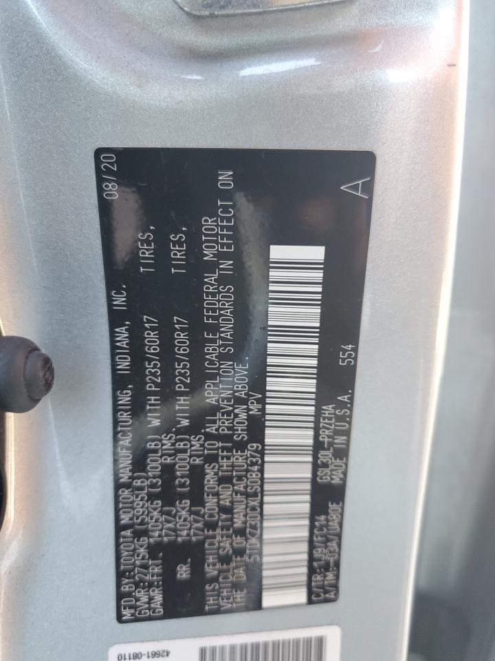 2020 TOYOTA SIENNA