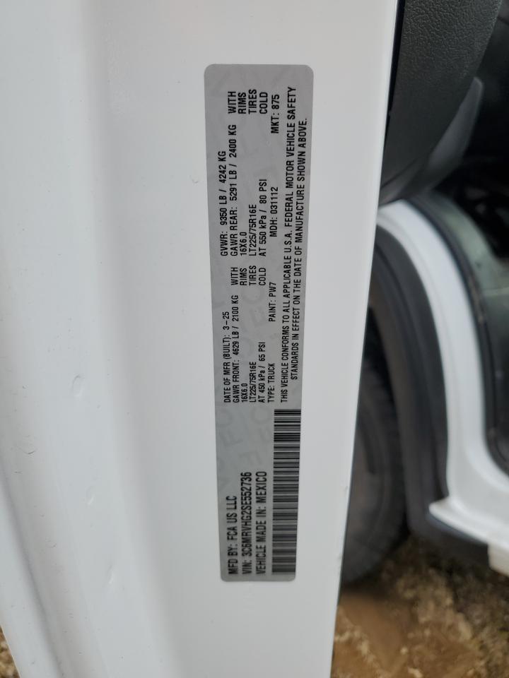 2025 RAM ProMaster 3500