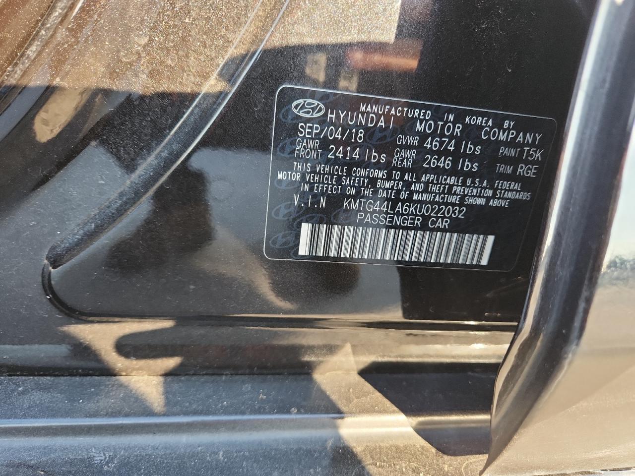 2019 GENESIS G70