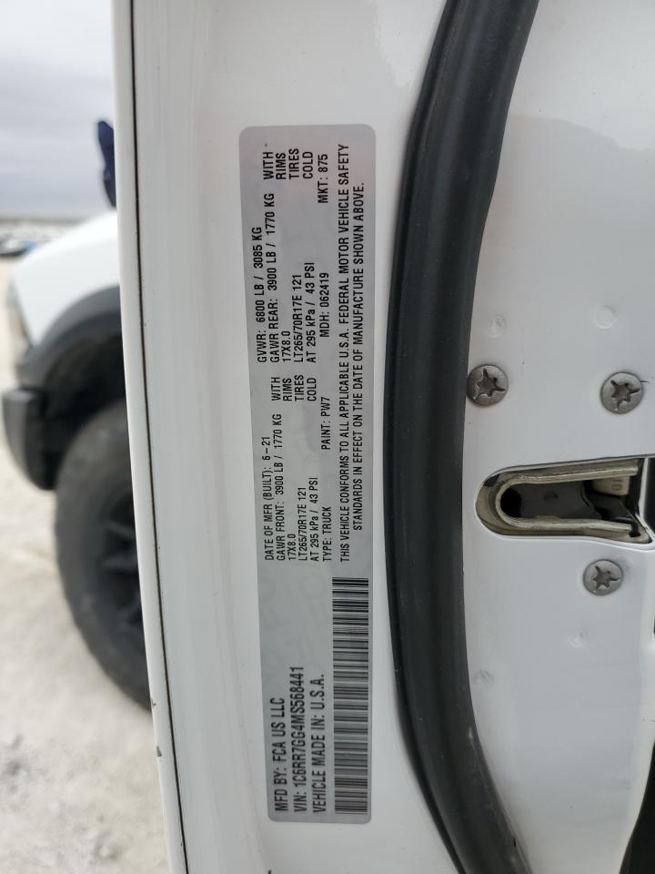 2021 RAM 1500