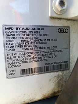 2023 AUDI Q7