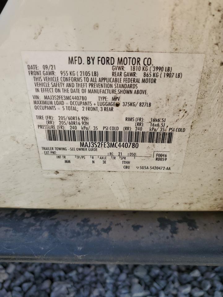 2021 FORD EcoSport