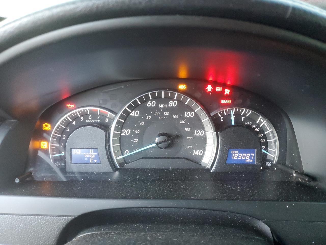 2012 TOYOTA CAMRY