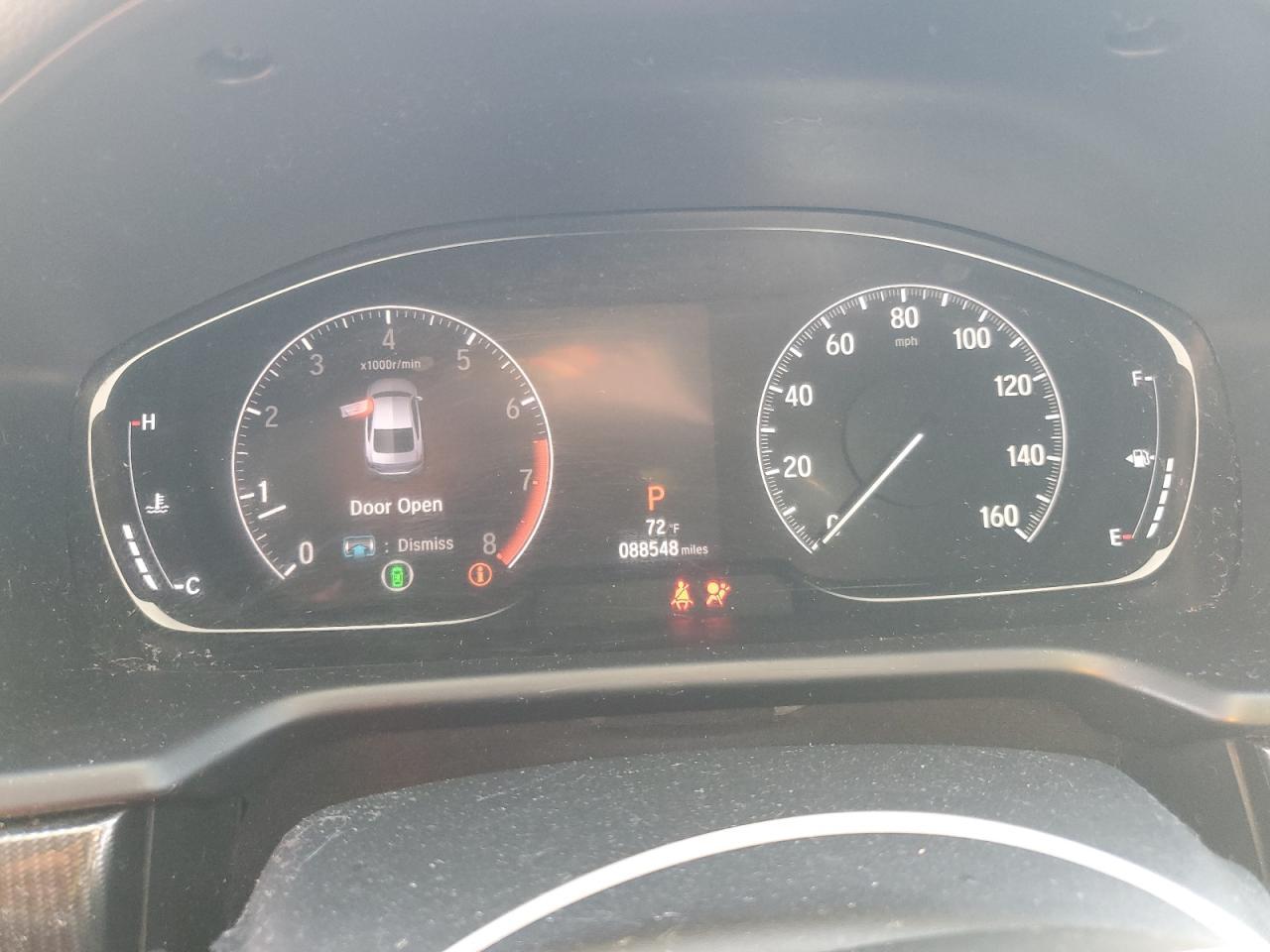 2019 HONDA ACCORD