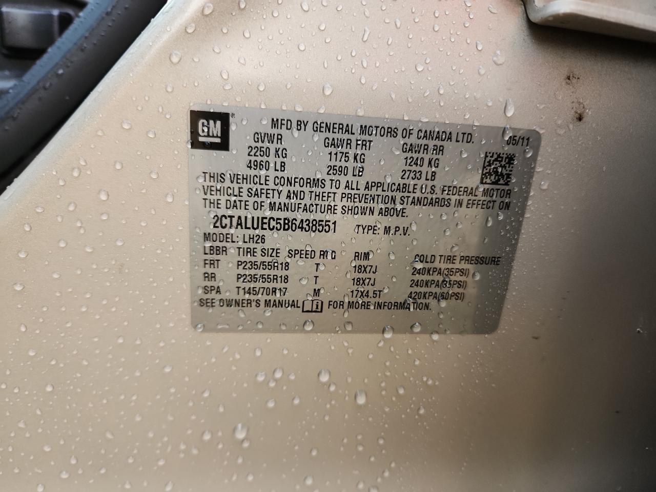 2011 GMC Terrain