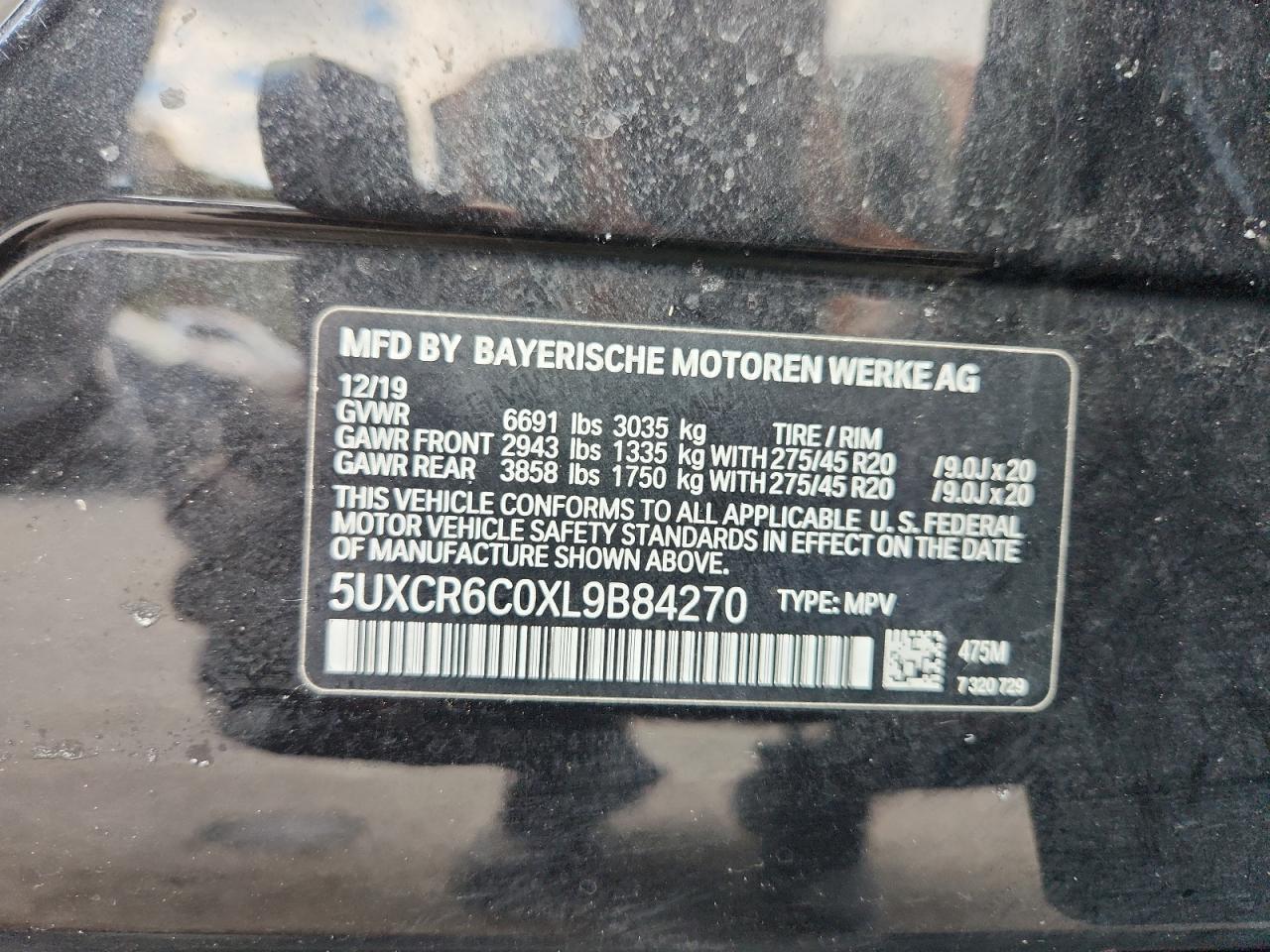 2020 BMW X5
