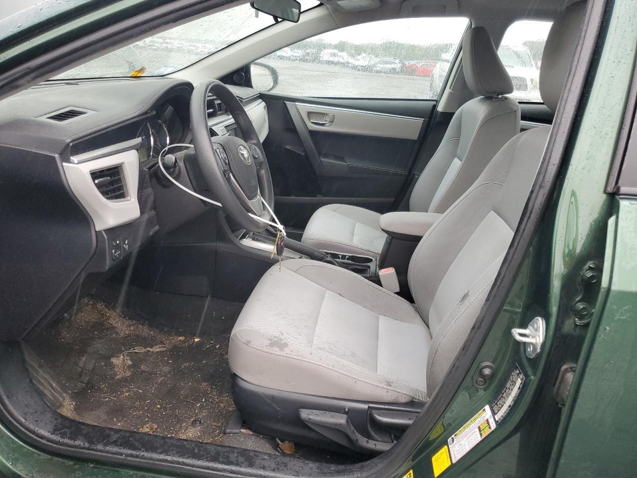 2016 TOYOTA COROLLA