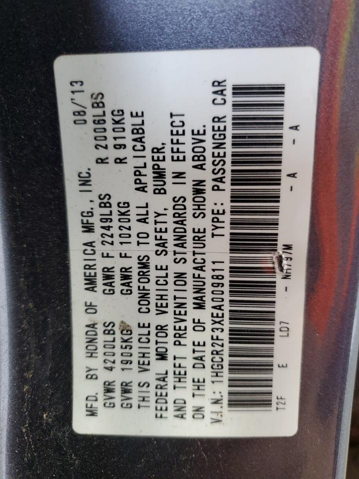 2014 HONDA ACCORD