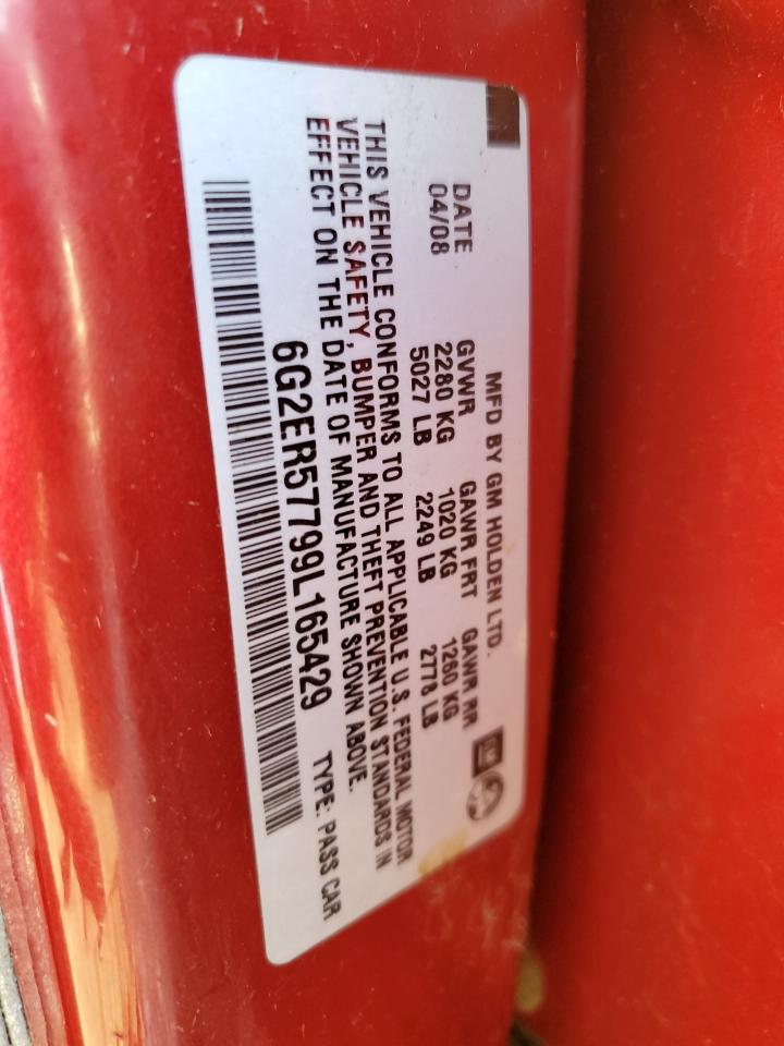 2009 PONTIAC G8