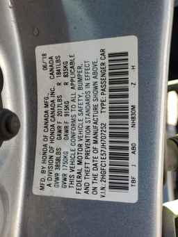 2018 HONDA CIVIC