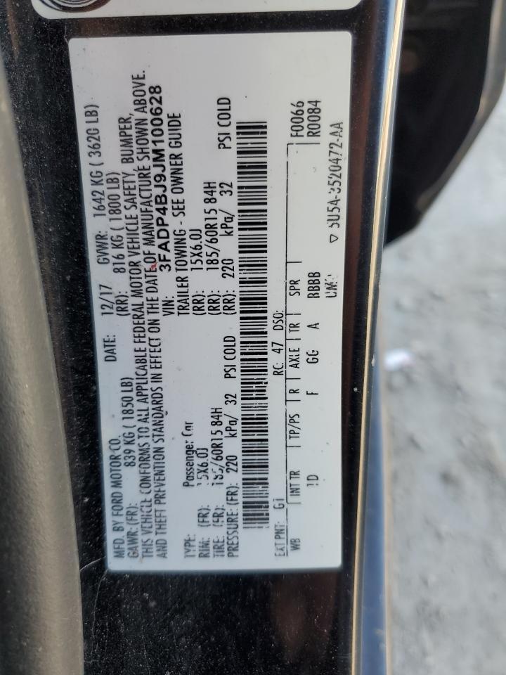 2018 FORD Fiesta