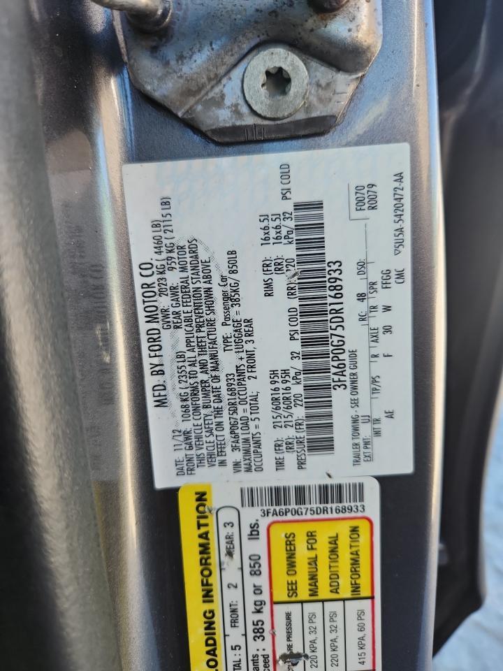 2013 FORD FUSION