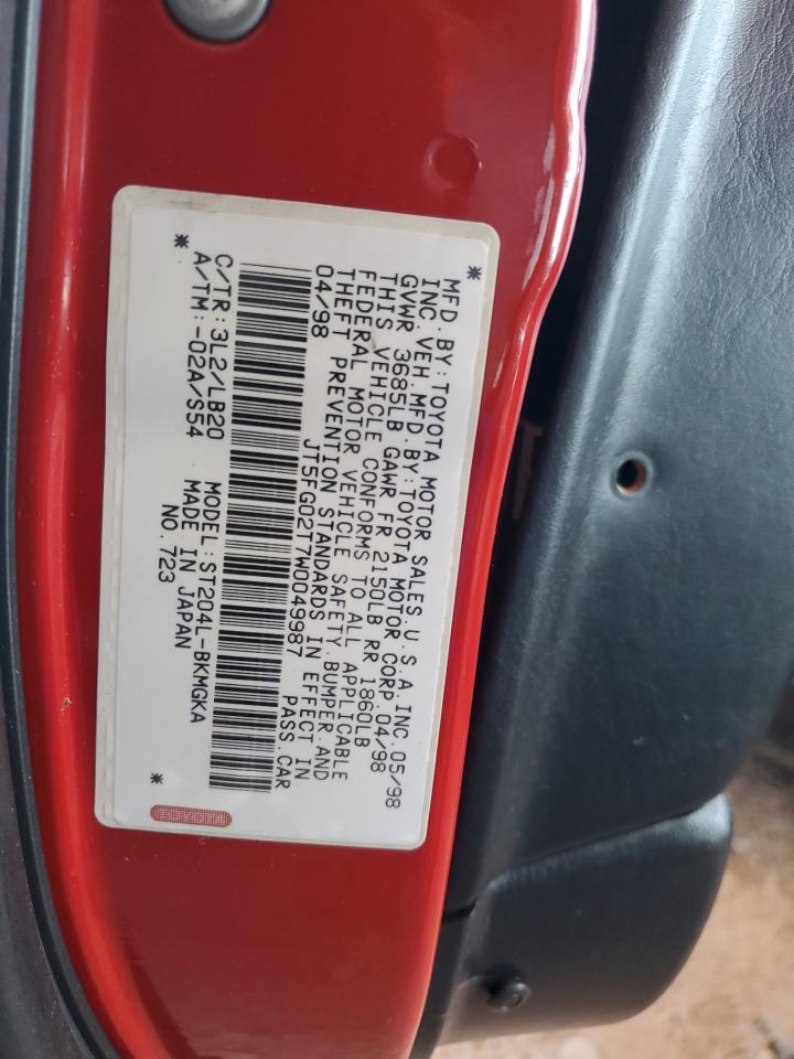 1998 TOYOTA Celica