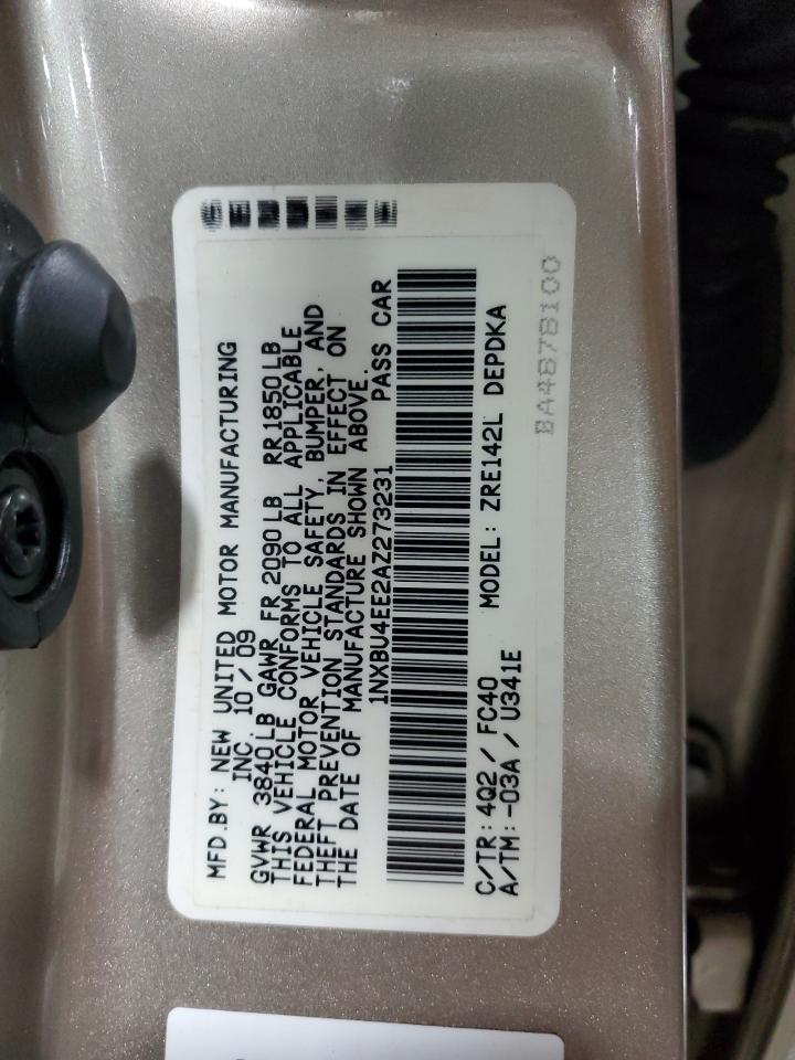 2010 TOYOTA COROLLA