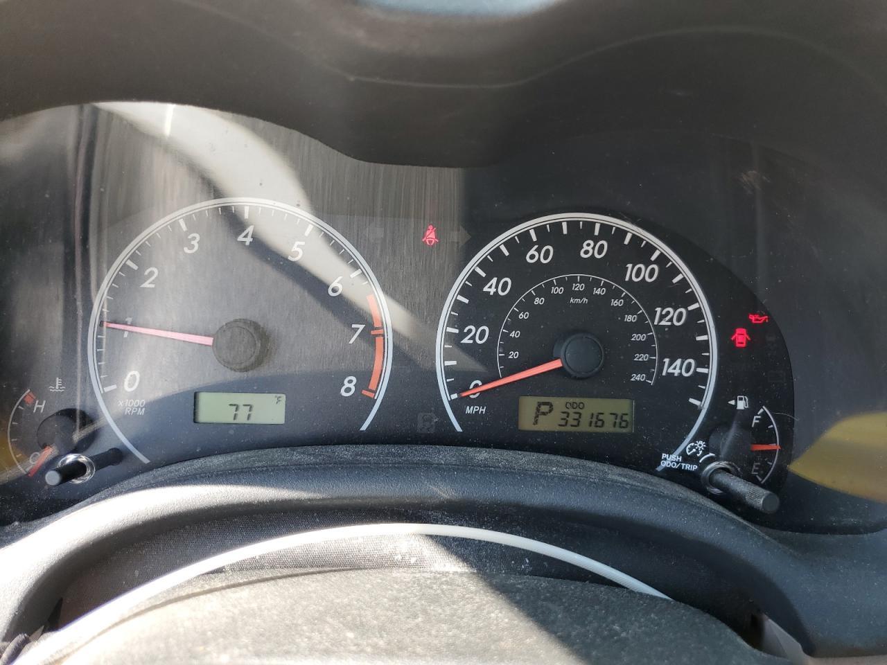 2012 TOYOTA COROLLA