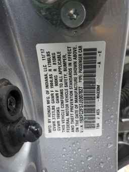 2018 HONDA CIVIC