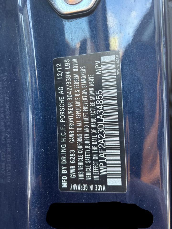 2013 PORSCHE CAYENNE