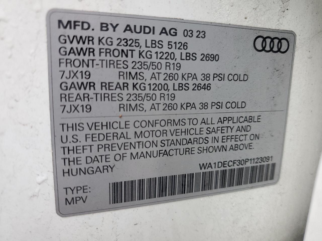 2018 AUDI Q3