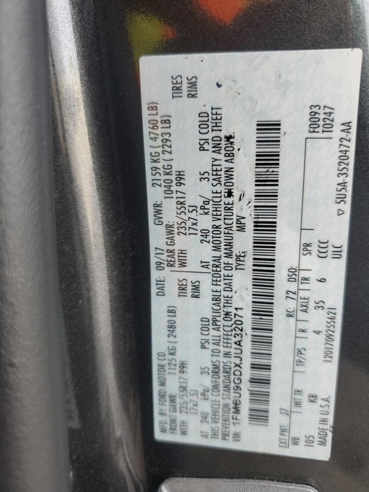 2018 FORD ESCAPE