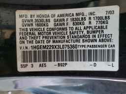 2003 HONDA CIVIC