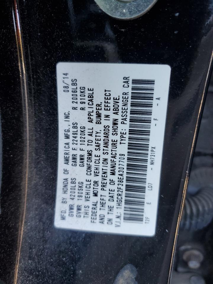 2014 HONDA ACCORD