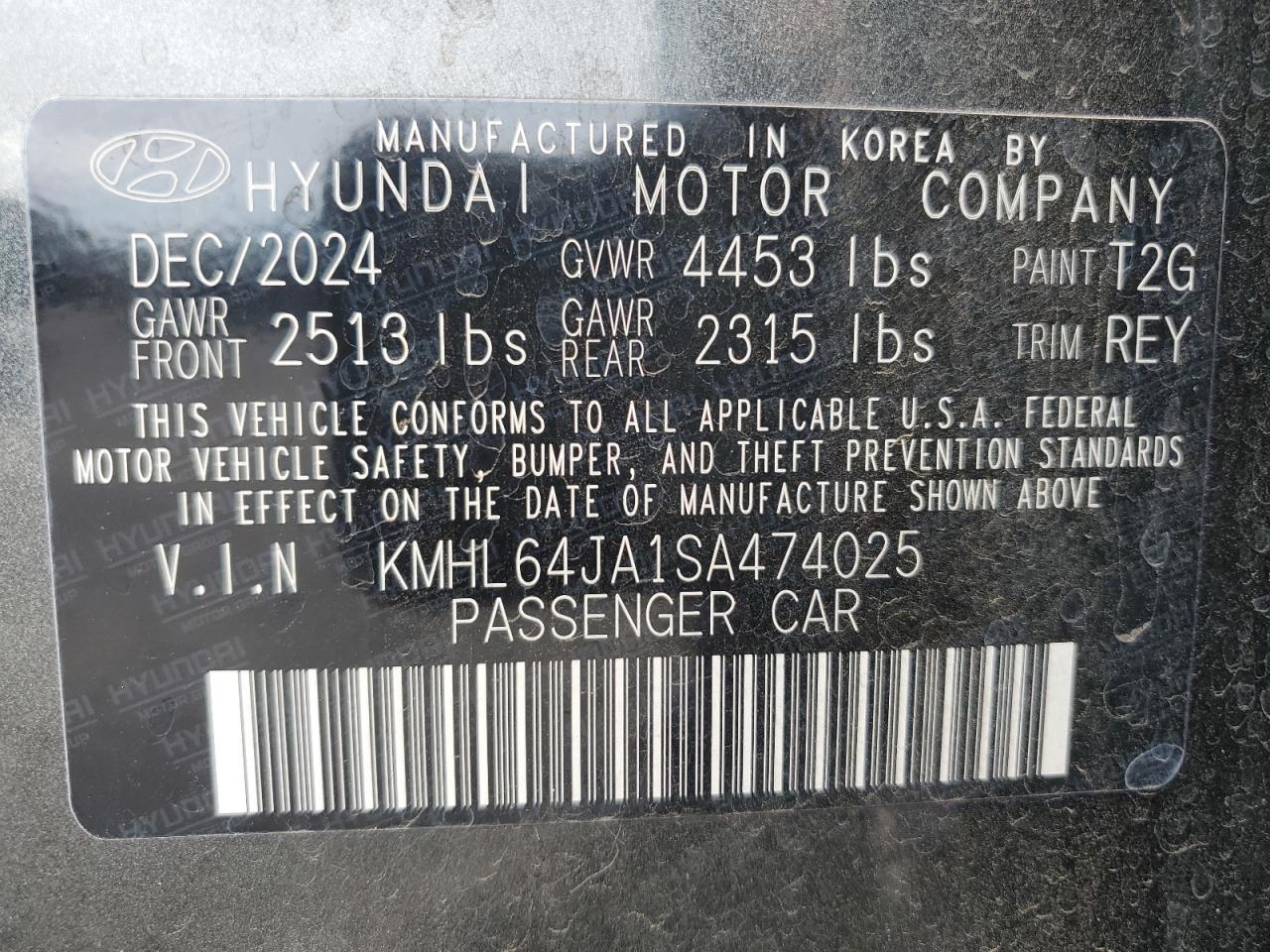 2025 HYUNDAI SONATA