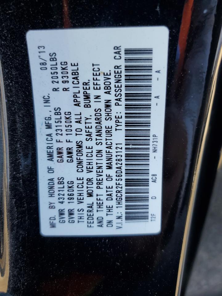 2013 HONDA ACCORD