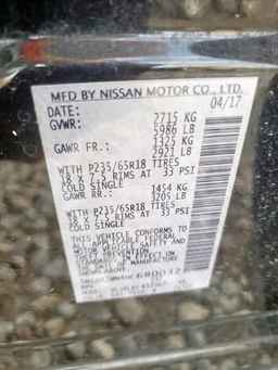 2017 NISSAN PATHFINDER